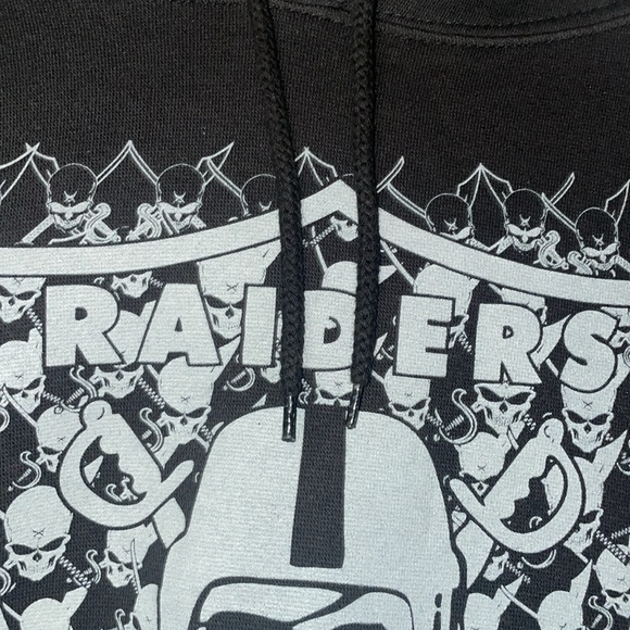 New Wot Las Vegas Raiders Pullover Sweater Size Large Men’s. - Picture 6 of 11